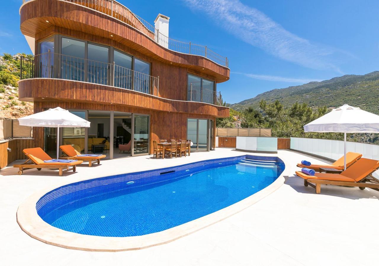 Villa Bella 5 Sleeps 6 Isolated Pool See&Montain View Uzumlu  Esterno foto